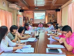 เข้าร่วมประชุมการจัดทำแผนสุขภาพชุมชน/แผนสุขภาพกองทุนหลักประกันสุขภาพเทศบาลตำบลท่าเชียงทอง