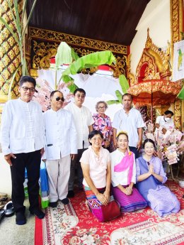 ร่วมทำบุญทอดกฐินสามัคคีเพื่อสมทบทุนปรับปรุงฌาปนสถาน (ป่าช้าบ้านสันมะกรูด)