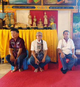 ร่วมทำบุญทอดกฐินสามัคคีเพื่อสมทบทุนปรับปรุงฌาปนสถาน (ป่าช้าบ้านสันมะกรูด)