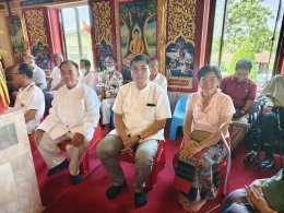 ร่วมทำบุญทอดกฐินสามัคคีเพื่อสมทบทุนปรับปรุงฌาปนสถาน (ป่าช้าบ้านสันมะกรูด)