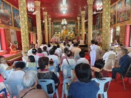 ร่วมทำบุญทอดกฐินสามัคคีเพื่อสมทบทุนบูรณะโรงครัวและซุ้มป้าย/ป้ายหินอ่อนประวัติวัดป่าซางน้อย 