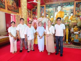 ร่วมทำบุญทอดกฐินสามัคคีเพื่อสมทบทุนบูรณะโรงครัวและซุ้มป้าย/ป้ายหินอ่อนประวัติวัดป่าซางน้อย 