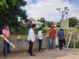 ลงพื้นที่เร่งรัดติดตามโครงการติดตั้งกล้องวงจรปิด CCTV