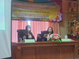 โครงการฝึกอบรม "คุณธรรมจริยธรรม และพัฒนาศักยภาพในการปฏิบัติงานฯ" หลักสูตร "คุณธรรม น้อมนำจิต งานสัมฤทธิ์ ชีวิตรื่นรมย์"