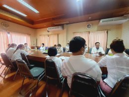 โครงการฝึกอบรม "คุณธรรมจริยธรรม และพัฒนาศักยภาพในการปฏิบัติงานฯ" หลักสูตร "คุณธรรม น้อมนำจิต งานสัมฤทธิ์ ชีวิตรื่นรมย์"