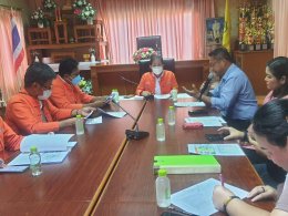 เข้าร่วมประชุม โครงการเสริมศักยภาพชุมชนท้องถิ่น สร้างชีวิตวิถีใหม่ สู่อำเภอขับขี่ปลอดภัย