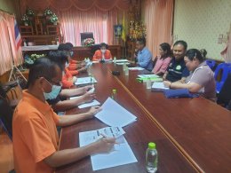 เข้าร่วมประชุม โครงการเสริมศักยภาพชุมชนท้องถิ่น สร้างชีวิตวิถีใหม่ สู่อำเภอขับขี่ปลอดภัย