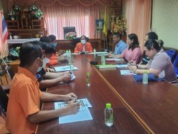 เข้าร่วมประชุม โครงการเสริมศักยภาพชุมชนท้องถิ่น สร้างชีวิตวิถีใหม่ สู่อำเภอขับขี่ปลอดภัย