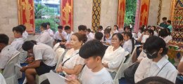 เข้าร่วมพิธีสวดบารมี 30 ทัศ น้อมรำลึกครูบาเจ้าศรีวิชัย ภายใต้กิจกรรม ธรรมยาตราเดินเทสสันตรี วิถีครูบาสู่บุคคลสำคัญของโลก