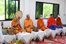 ทำบุญอาคารศูนย์พัฒนาคุณภาพชีวิต และส่งเสริมอาชีพผู้สูงอายุ เทศบาลตำบลท่าเชียงทอง (ศพอส.)