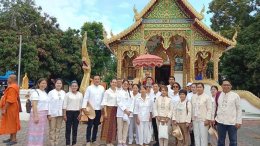 ร่วมเดินขบวนแห่รูปเหมือนครูบาศรีวิชัย เดินธรรมยาตรา เทสสันตรี
