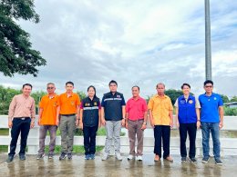ลงพื้นที่เพื่อติดตามเฝ้าระวังสถานการณ์น้ำล้นตลิ่ง น้ำท่วมฉับพลัน และน้ำป่าไหลหลาก ในเขตเทศบาลตำบลท่าเชียงทอง