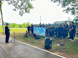 จัด"กิจกรรมปรับปรุงภูมิทัศน์ ตัดกิ่งไม้ที่บดบังทัศนะวิสัย จุดเสี่ยงอุบัติเหตุ ในเขตพื้นที่เทศบาลตำบลท่าเชียงทอง" ภายใต้การดำเนินโครงการเสริมสร้างศักยภาพชุมชนท้องถิ่น สร้างชีวิตวิถีใหม่ สู่อำเภอขับขี่ปลอดภัย