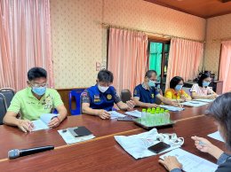 เข้าร่วมประชุมคณะกรรมการช่วยเหลือประชาชนเทศบาลตำบลท่าเชียงทอง