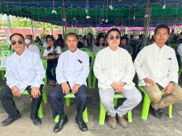 เข้าร่วมงานพิธีผูกพัทธสีมา ปิดทองฝังลูกนิมิต 