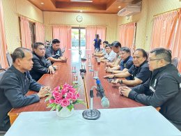 ลงพื้นที่ตรวจประตูกั้นน้ำบริเวณฝายสบตาที่ชำรุดและวางแผนการแก้ไขปัญหาให้กับเกษตรกรผู้ใช้น้ำจากลำน้ำกวงและลงพื้นที่ตรวจสอบลำเหมือง พนังกั้นน้ำ