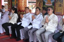 เข้าร่วมงานสรงน้ำดำหัวกู่ครูบา อดีตเจ้าอาวาสวัดสันมะโก หลวงปู่ครูบาอินต๊ะ,หลวงปู่ครูบาสุวรรณ ท่านพระครูโสภิตศีลสังวร