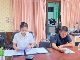 เข้าร่วมการประชุมกองทุนสวัสดิการชุมชน ประจำเดือน มิถุนายน 2569