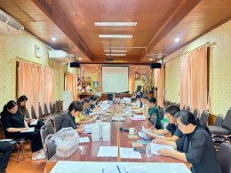 ประชุมคณะกรรมการศูนย์พัฒนาคุณภาพชีวิตผู้สูงอายุและผู้พิการเทศบาลตำบลท่าเชียงทอง