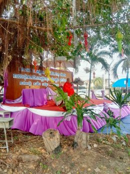 เข้าร่วมเป็นเกียรติพิธีเปิดงานมหกรรม กิจกรรมผู้สูงอายุและเปิดป้ายศูนย์ส่งเสริมการเรียนรู้ตลอดชีวิตของผู้สูงอายุ