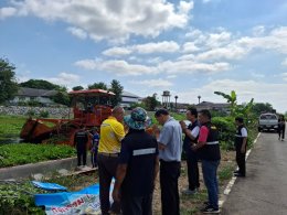 กิจกรรมจิตอาสาเดินหน้ากำจัดผักตบชวาและวัชพืชทางน้ำ ในลำน้ำแม่กวง (บริเวณ ด้านหลังโรงเรียนเฉลิมพระเกียรติ 48 พรรษา ในพระราชูปถัมภ์ฯ)