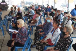 ประชุมประชาคม (การทบทวนแผนพัฒนาท้องถิ่น พ.ศ. 2566 - 2570 ) ของเทศบาลตำบลท่าเชียงทอง หมู่ที่ 1 บ้านป่าซางน้อย - หัวฝาย