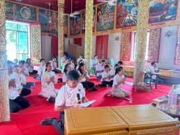 เข้าร่วมโครงการจัดกิจกรรมงานเทศกาลประจำปีประเพณีวันสำคัญต่างๆ (การสืบสานประเพณีถวายเทียนเข้าพรรษา ประจำปี 2567)