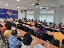 เข้าร่วมประชุมการดำเนินการให้ความช่วยเหลือผู้ประสบภัยพิบัติกรณีฉุกเฉิน กรณีอุทกภัย 