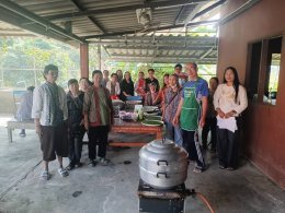 ร่วมกิจกรรมตามโครงการผู้สูงอายุบ้านสันมะกรูดสุขใจ สูงวัย สุขภาพดี