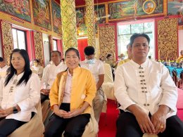 เข้าร่วมงานประเพณีสรงน้ำอัฐิธาตุพระครูบวรสุขบท (ครูบาสุข ชาตสุโข) และเจดีย์ธาตุวัดป่าซางน้อย