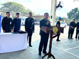 ร่วมให้การต้อนรับคณะจาก กรมทหารราบที่ 7 นำโดย พันเอกยอดชาย พวงวรินทร์ ผู้บังคับการกรมทหารราบที่ 7 และคุณชวนขวัญ พวงวรินทร์ ประธานสมาคมแม่บ้านทหารราบ กรมทหารราบที่ 7 ที่ได้นำผ้าห่มมามอบให้กับผู้สูงอายุ ผู้ยากไร้ กลุ่มเปราะบาง ตามโครงการมอบความอุ่นกายส่งควา