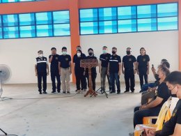 เปิดโครงการปฏิบัติงานของชุดรักษาความปลอดภัยหมู่บ้าน (ชรบ.) 