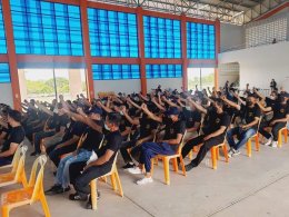 เปิดโครงการปฏิบัติงานของชุดรักษาความปลอดภัยหมู่บ้าน (ชรบ.) 