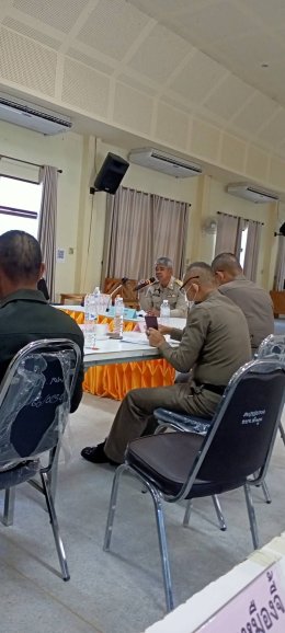 เข้าร่วมประชุมหัวหน้าส่วนราชการ รัฐวิสาหกิจ องค์กรปกครองส่วนท้องถิ่น และกำนัน อำเภอเมืองลำพูน ประจำเดือนกันยายน