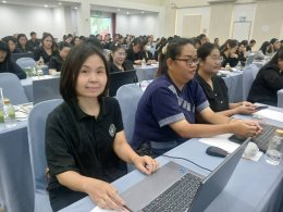 ประชุมเพื่อหารือแนวทางการขับเคลื่อนการใช้งานระบบ e-office 