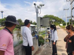 ลงพื้นที่เร่งรัดติดตามโครงการติดตั้งกล้องวงจรปิด CCTV