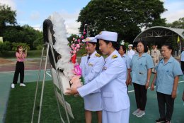 เข้าร่วมพิธีวางพวงมาลาเพื่อถวายสักการะพระบรมฉายาลักษณ์พระบาทสมเด็จพระจุลจอมเกล้าเจ้าอยู่หัวเนื่องในวันปิยมหาราช 23 ตุลาคม 2567