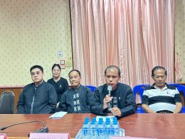 ร่วมต้อนรับและร่วมรับฟังการประเมินชมรมผู้สูงอายุเข้มแข็ง โดยได้รับการประเมินจาก คณะกรรมการประเมินชมรมผู้สูงอายุเข้มแข็ง