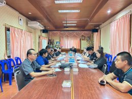 ประชุมคณะกรรมการพัฒนาเทศบาลตำบลท่าเชียงทอง เพื่อพิจารณาร่างแผนการดำเนินงานประจำปีงบประมาณ พ.ศ. 2569