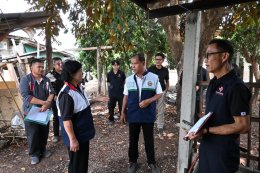 ลงพื้นที่เยี่ยมผู้ป่วย ผู้พิการ ผู้ยากไร้ ผู้ด้อยโอกาส และผู้ประสบปัญหาทางสังคม ในพื้นที่เทศบาลตำบลท่าเชียงทอง