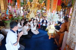  ร่วมงานสรงน้ำพระธาตุเจดีย์สหลีจอมยอง วัดสันมะกรูด และงานสรงน้ำกู่อัฐิครูบากาบ กาวิโล อดีตเจ้าอาวาสวัดสันมะกรูด ประจำปี 2569