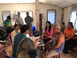 ลงพื้นที่ตรวจเยี่ยมผู้ประสบปัญหาทางสังคม