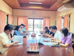 ประชุมคณะทำงานสำรวจกลิ่นดอกกัญชาจากโรงปลูกกัญชาภาคสนาม