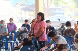 ประชุมประชาคม (การทบทวนแผนพัฒนาท้องถิ่น พ.ศ. 2566 - 2570 ) ของเทศบาลตำบลท่าเชียงทอง หมู่ที่ 1 บ้านป่าซางน้อย - หัวฝาย