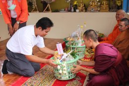 ร่วมงานทำบุญพ่อบ้าน บ้านท่าศาลา