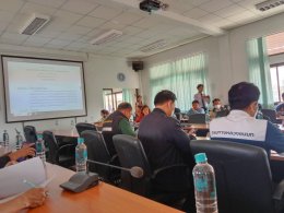 เข้าร่วมประชุมศูนย์บัญชาการเหตุการณ์อำเภอเมืองลำพูน (ไฟป่าหมอกควัน และฝุ่นละอองขนาดเล็ก PM2.5) ปี 2566 - 2567 ครั้งที่ 1/2567