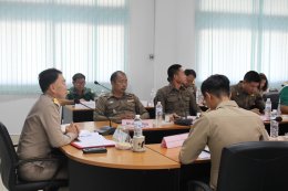 เข้าร่วมประชุมหัวหน้าส่วนราชการประจำอำเภอ ผู้บริหารหน่วยงานรัฐวิสาหกิจ องค์การบริหารปกครองส่วนท้องถิ่น และกำนัน อำเภอเมืองลำพูน ครั้งที่ 3/2567