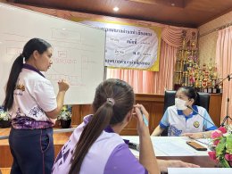ประชุมชี้แจงรายละเอียดและวางแผนการดำเนินงานในการจัดโครงการกีฬาประชาชนต่อต้านยาเสพติด ประจำปี 2567
