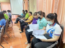 ประชุมชี้แจงรายละเอียดและวางแผนการดำเนินงานในการจัดโครงการกีฬาประชาชนต่อต้านยาเสพติด ประจำปี 2567