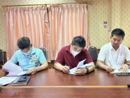 ประชุมชี้แจงรายละเอียดในการจัดโครงการกีฬาประชาชนต่อต้านยาเสพติด ประจำปี 2567